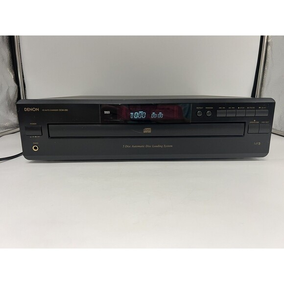 Denon DCM-280 5-CD Auto Changer/Player (NO REMOTE) - Picture 1 of 12